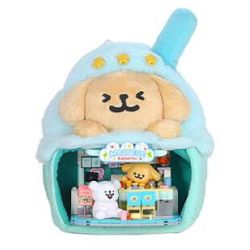TOP TOY TC3604 Bubble Tea Xếp hình lắp ráp ghép mô hình Line Puppy sắp khai trương: quán trà sữa trân châu