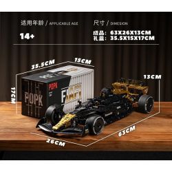 POPK MK6023 Xếp hình lắp ráp ghép mô hình Xe F1 1:8