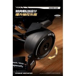 POPK MK6023 Xếp hình lắp ráp ghép mô hình Xe F1 1:8