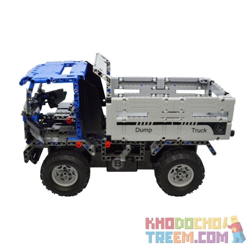 DOUBLEE CADA C51017 51017 non  XE TẢI CHỞ PHẾ THẢI bộ đồ chơi xếp lắp ráp ghép mô hình  DUMP TUCK Kỹ Thuật Công Nghệ Cao Mô Hình Phương Tiện 638 khối