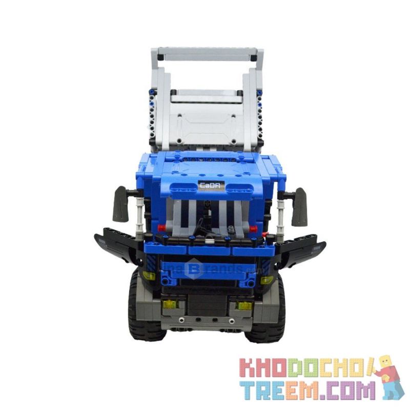 DOUBLEE CADA C51017 51017 non  XE TẢI CHỞ PHẾ THẢI bộ đồ chơi xếp lắp ráp ghép mô hình  DUMP TUCK Kỹ Thuật Công Nghệ Cao Mô Hình Phương Tiện 638 khối