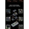 12GO 97020 E-100 Heavy Tank Xếp hình lắp ráp ghép mô hình Xe tăng hạng nặng E-100 phiên bản tháp pháo Maus 1:28