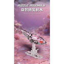 Beautiful and 13098 Beautiful and 13099 Xếp hình lắp ráp ghép mô hình Cá heo cơ khí