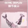 Beautiful and 13098 Beautiful and 13099 Xếp hình lắp ráp ghép mô hình Cá heo cơ khí