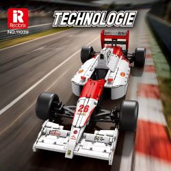 Reobrix 11039 Xếp hình lắp ráp ghép mô hình Đua xe công thức MP4 1:8