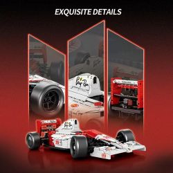 Reobrix 11039 Xếp hình lắp ráp ghép mô hình Đua xe công thức MP4 1:8