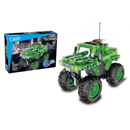 DOUBLEE CADA C52006 52006 non  XE OFF-ROAD bộ đồ chơi xếp lắp ráp ghép mô hình  MONSTER OFF-ROADER Kỹ Thuật Công Nghệ Cao Mô Hình Phương Tiện 182 khối