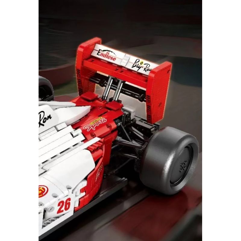 Reobrix 11039 Xếp hình lắp ráp ghép mô hình Đua xe công thức MP4 1:8