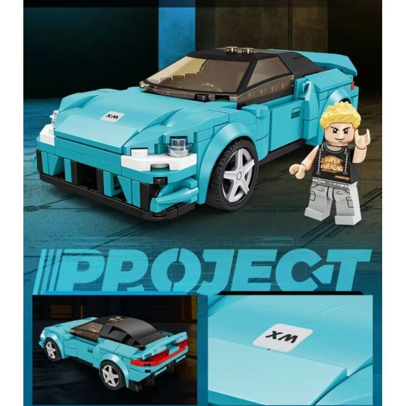 KAZI GBL BOZHI KY6161 Xếp hình lắp ráp ghép mô hình XM-S7 Siêu