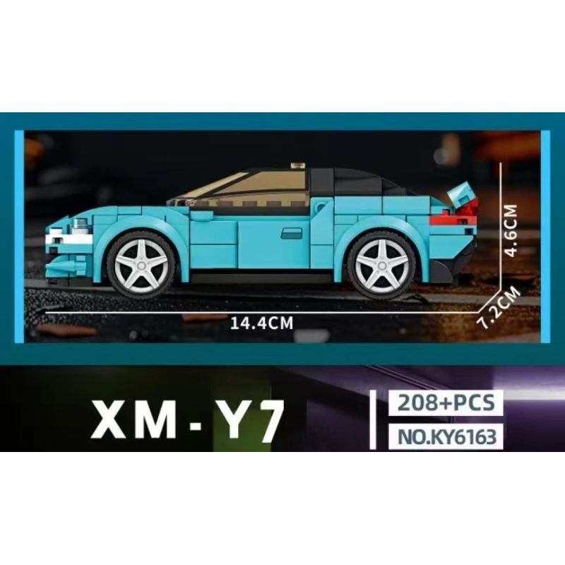 KAZI GBL BOZHI KY6161 Xếp hình lắp ráp ghép mô hình XM-S7 Siêu