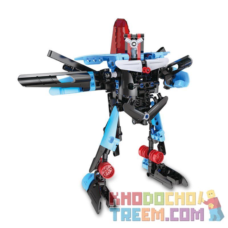 DOUBLEE CADA C52007 52007 non  TRỰC THĂNG BIẾN HÌNH bộ đồ chơi xếp lắp ráp ghép mô hình  HELICOPTER GUNSHIP Kỹ Thuật Công Nghệ Cao Mô Hình Phương Tiện 275 khối