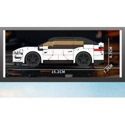 KAZI GBL BOZHI KY6164 Xếp hình lắp ráp ghép mô hình Tesla Model-Y