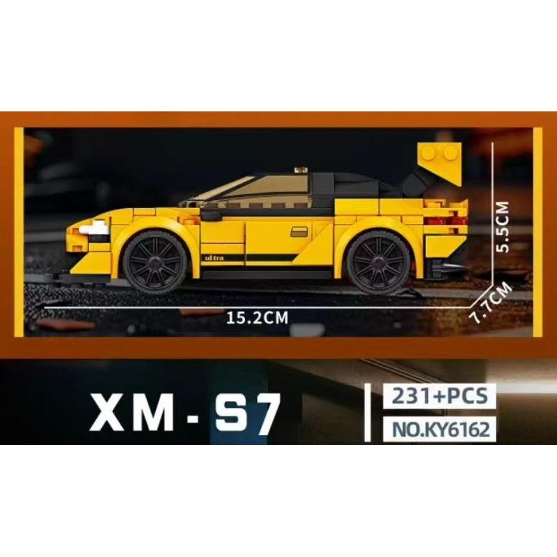 KAZI GBL BOZHI KY6164 Xếp hình lắp ráp ghép mô hình Tesla Model-Y