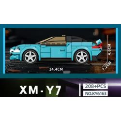 KAZI GBL BOZHI KY6164 Xếp hình lắp ráp ghép mô hình Tesla Model-Y