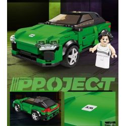 KAZI GBL BOZHI KY6164 Xếp hình lắp ráp ghép mô hình Tesla Model-Y