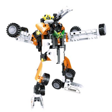 DOUBLEE CADA C52008 52008 non  XE TĂNG BÁNH HƠI BIẾN HÌNH bộ đồ chơi xếp lắp ráp ghép mô hình  WHEELED TANK Kỹ Thuật Công Nghệ Cao Mô Hình Phương Tiện 294 khối