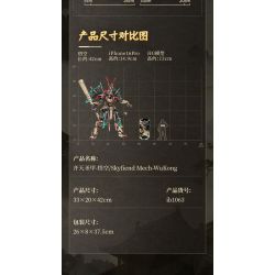 iBlock ib1063 Xếp hình lắp ráp ghép mô hình Truyền thuyết về các vị thần chiến giáp: Monkey King, Monkey King