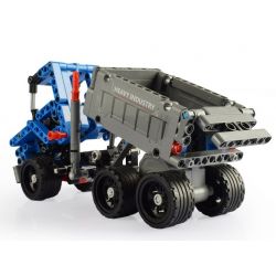 DOUBLEE CADA C52011 52011 non  XE TẢI CHỞ PHẾ LIỆU bộ đồ chơi xếp lắp ráp ghép mô hình  DUMP TUCK Kỹ Thuật Công Nghệ Cao Mô Hình Phương Tiện 301 khối