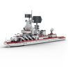 WANGE LIGAO Dr.Luck 3524 Varyag Aircraft Carrier Xếp hình lắp ráp ghép mô hình Tuần dương hạm Varyag