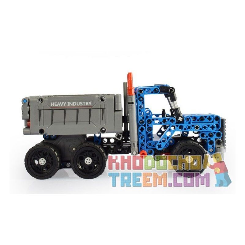 DOUBLEE CADA C52011 52011 non  XE TẢI CHỞ PHẾ LIỆU bộ đồ chơi xếp lắp ráp ghép mô hình  DUMP TUCK Kỹ Thuật Công Nghệ Cao Mô Hình Phương Tiện 301 khối