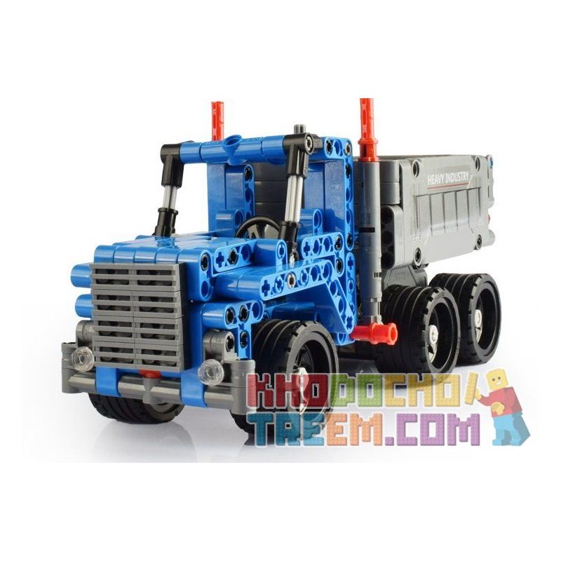 DOUBLEE CADA C52011 52011 non  XE TẢI CHỞ PHẾ LIỆU bộ đồ chơi xếp lắp ráp ghép mô hình  DUMP TUCK Kỹ Thuật Công Nghệ Cao Mô Hình Phương Tiện 301 khối