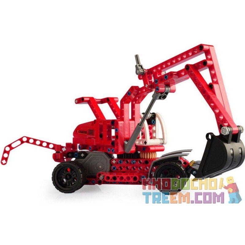 DOUBLEE CADA C52012 52012 non  MÁY XÚC bộ đồ chơi xếp lắp ráp ghép mô hình  EXCAVATOR Kỹ Thuật Công Nghệ Cao Mô Hình Phương Tiện 235 khối