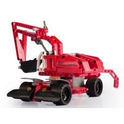 DOUBLEE CADA C52012 52012 non  MÁY XÚC bộ đồ chơi xếp lắp ráp ghép mô hình  EXCAVATOR Kỹ Thuật Công Nghệ Cao Mô Hình Phương Tiện 235 khối