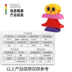 WANGE LIGAO Dr.Luck 096-5A My First Emotional Girl 4in1 Xếp hình lắp ráp ghép mô hình Cảm xúc nhỏ đầu tiên của tôi: Cô gái (4 trong 1)