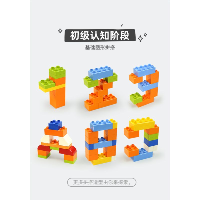 WANGE LIGAO Dr.Luck 096-1 Xếp hình lắp ráp ghép mô hình Hạt lớn số lượng lớn