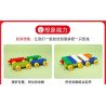 DUBIE 640 Xếp hình lắp ráp ghép mô hình Diễu hành động vật