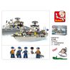 Sluban M38-B0122 Xếp hình lắp ráp ghép mô hình khinh hạm