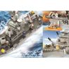 Sluban M38-B0126 Xếp hình lắp ráp ghép mô hình Hạm đội Hải quân - Tàu tuần dương