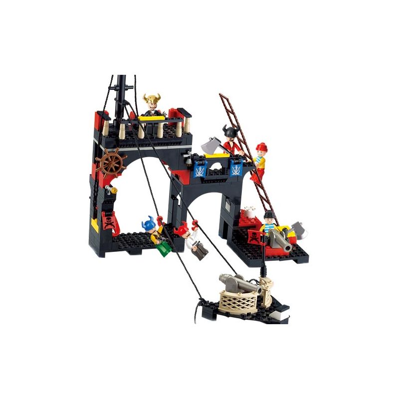 Sluban M38-B0128 Xếp hình lắp ráp ghép mô hình Cướp biển vùng Caribbean-Cook