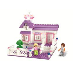 Sluban M38-B0156 Xếp hình lắp ráp ghép mô hình Giấc Mơ Hồng-Ngôi Nhà Ngọt Ngào