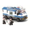 Sluban M38-B0188 Xếp hình lắp ráp ghép mô hình City SWAT - Xe chỉ huy SWAT