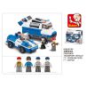 Sluban M38-B0189 Xếp hình lắp ráp ghép mô hình Đội hộ tống SWAT-SWAT của thành phố