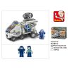 Sluban M38-B0198 Xếp hình lắp ráp ghép mô hình Lực Lượng Đặc Biệt-Radar Phương Tiện Liên Lạc