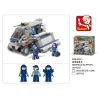 Sluban M38-B0201 Xếp hình lắp ráp ghép mô hình Xe thiết bị dã chiến của lực lượng đặc biệt