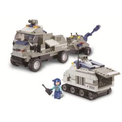 Sluban M38-B0208 Xếp hình lắp ráp ghép mô hình Lực Lượng Đặc Biệt - Trung Đoàn Pháo Binh Thiết Giáp