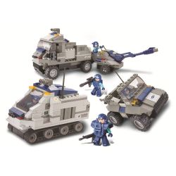 Sluban M38-B0208 Xếp hình lắp ráp ghép mô hình Lực Lượng Đặc Biệt - Trung Đoàn Pháo Binh Thiết Giáp