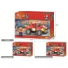 Sluban M38-B0217 Xếp hình lắp ráp ghép mô hình Xe cứu hộ mini báo cháy nhanh