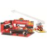 Sluban M38-B0221 Xếp hình lắp ráp ghép mô hình Xe cứu hỏa thang báo cháy nhanh