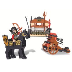 Sluban M38-B0271 Xếp hình lắp ráp ghép mô hình Series Tam Quốc Chí-Tiên phong Nam chinh