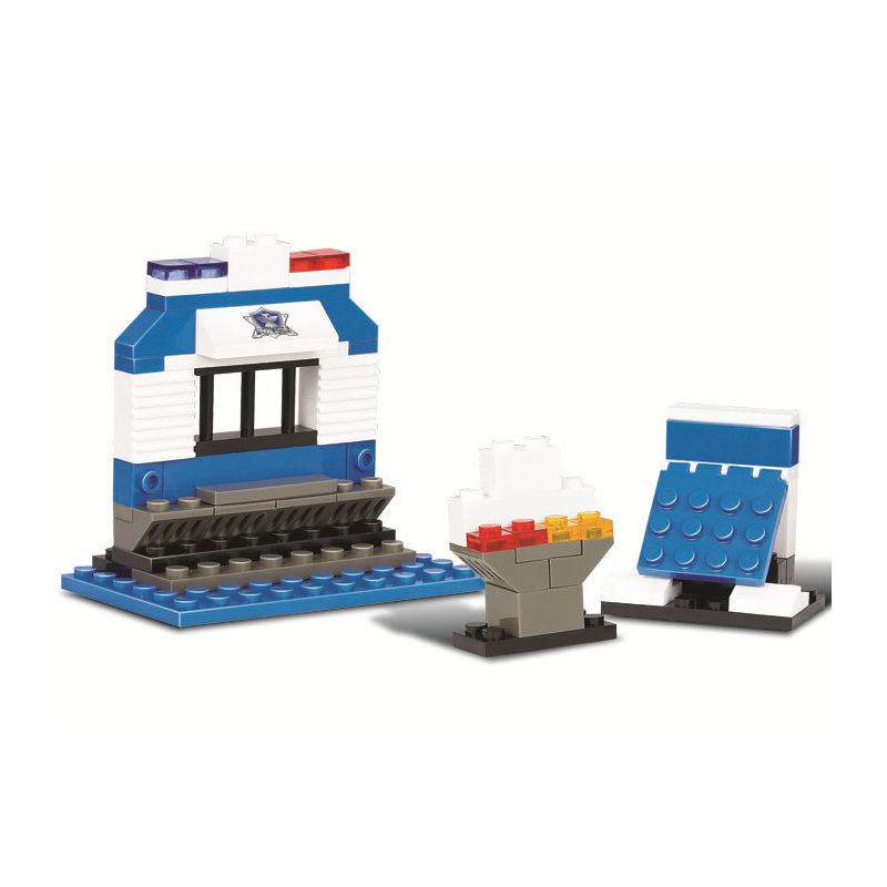 Sluban M38-B0273 Xếp hình lắp ráp ghép mô hình Xe hộ tống đặc biệt SWAT của thành phố