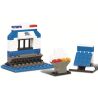 Sluban M38-B0273 Xếp hình lắp ráp ghép mô hình Xe hộ tống đặc biệt SWAT của thành phố