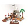 Sluban M38-B0278 Xếp hình lắp ráp ghép mô hình Cướp biển vùng Caribbean-Bảo vệ ngôi nhà đầu lâu