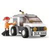 Sluban M38-B0359 Xếp hình lắp ráp ghép mô hình Xe tải tốc hành