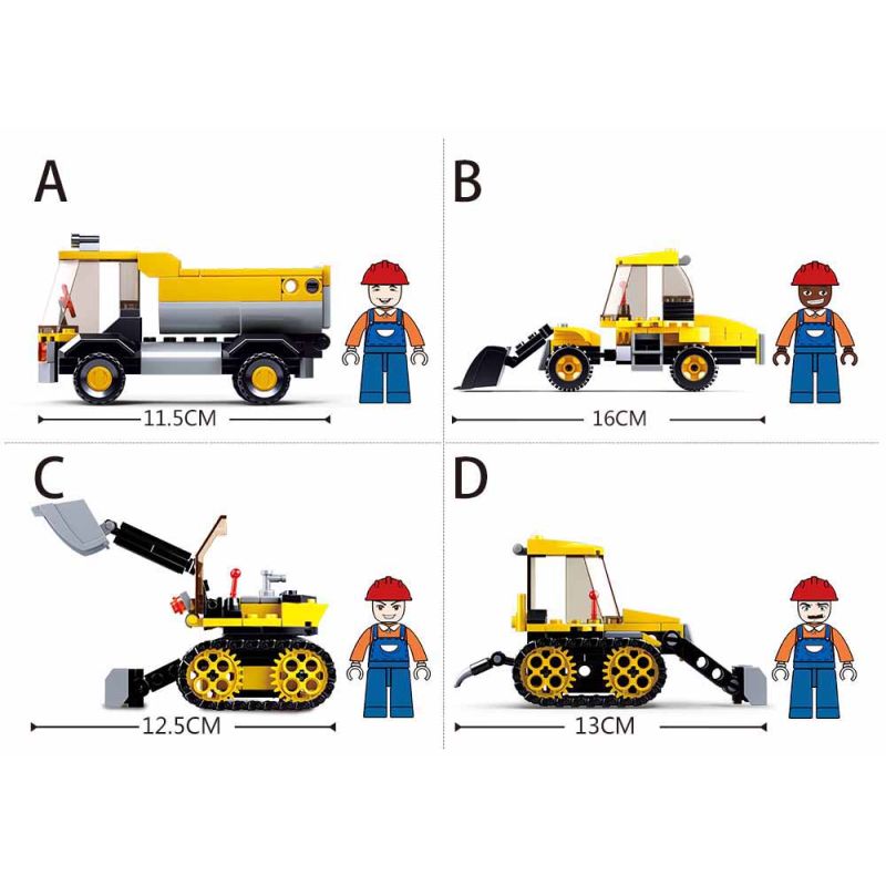 Sluban M38-B0377 Xếp hình lắp ráp ghép mô hình dự án