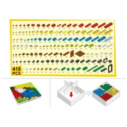 Sluban M38-B0502 Xếp hình lắp ráp ghép mô hình Mô hình giáo dục mầm non, mô hình tổng quát