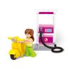 Sluban M38-B0518 Xếp hình lắp ráp ghép mô hình trạm xăng nhỏ